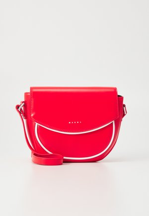 Marni SMILE BAG UNISEX - Borsa a tracolla - bright red