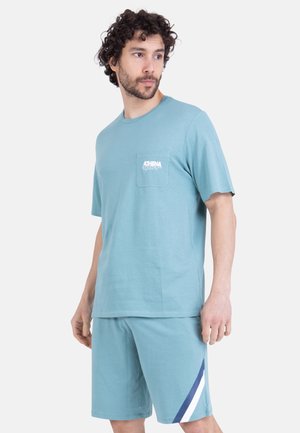 SET COL ROND ATHENA - Pyjama - vert pin