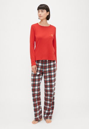 CREW NECK LONG PAJAMA - Pigiama - ivory