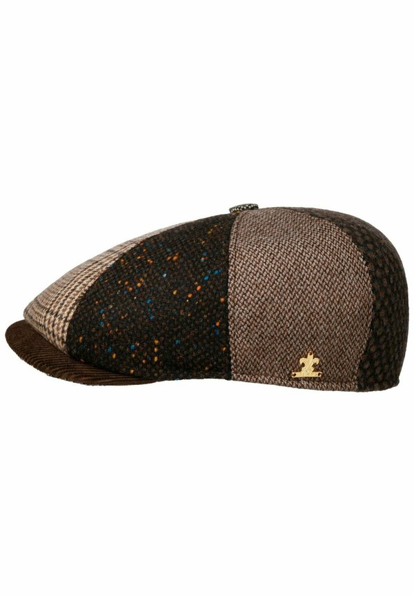 ANTHON PATCHWORK - Mütze - braun