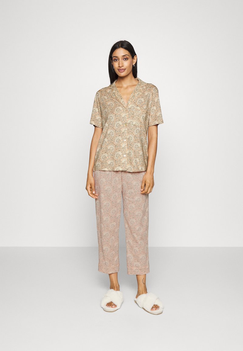 women'secret SHORT SLEEVES MASCULINE Pyjama green/mehrfarbig Zalando.at