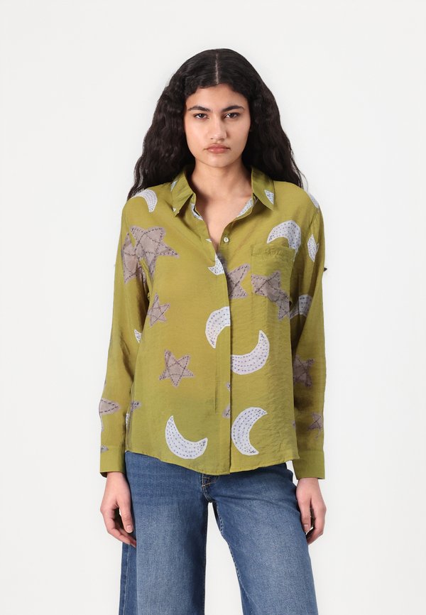 SHIRT LENNON  - Button-down blouse - lime