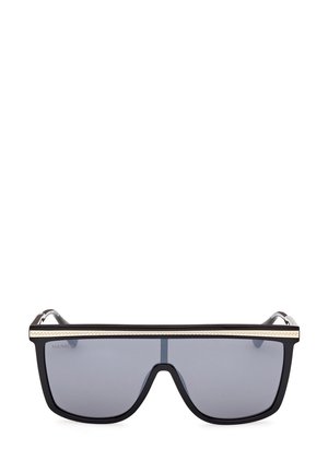 MAX&Co. IN INIETTATO - Ochelari de soare - nero lucido grigio fumo specchiato