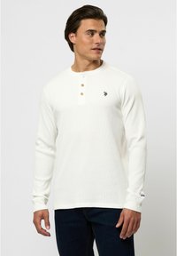 U.S. Polo Assn. REX - Hosszú ujjú felső - cloud dancer