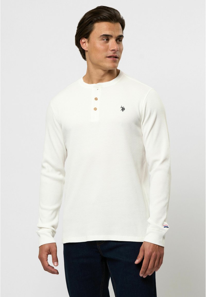 U.S. Polo Assn. REX - Hosszú ujjú felső - cloud dancer