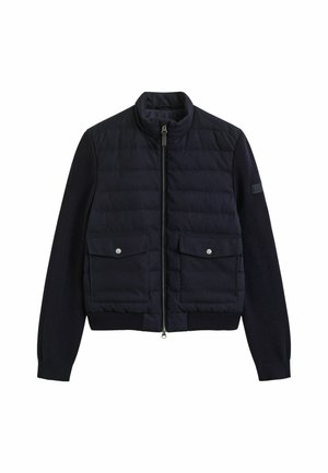 GANT, GANT HYBRID INSULATED FLANNEL JACKET - Veste mi-saison - evening blue