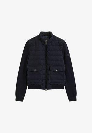 GANT, GANT HYBRID INSULATED FLANNEL JACKET - Veste mi-saison - evening blue