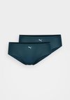 WOMEN SEAMLESS HIPSTER 2 PACK - Fecskék - dark green moss