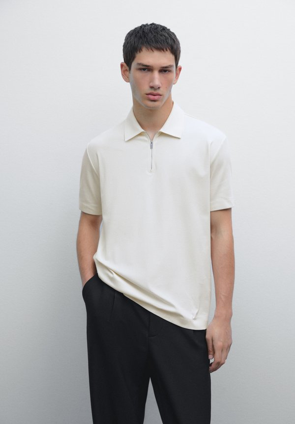 SHORT SLEEVE  - Polo shirt - Beige