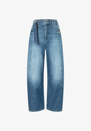 Gang, 94SARINA SEAM - BAGGY FIT - Baggy Jeans - auth midblue