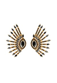 Be Sunset CRUISE ECLIPSE - Earrings - gold/black
