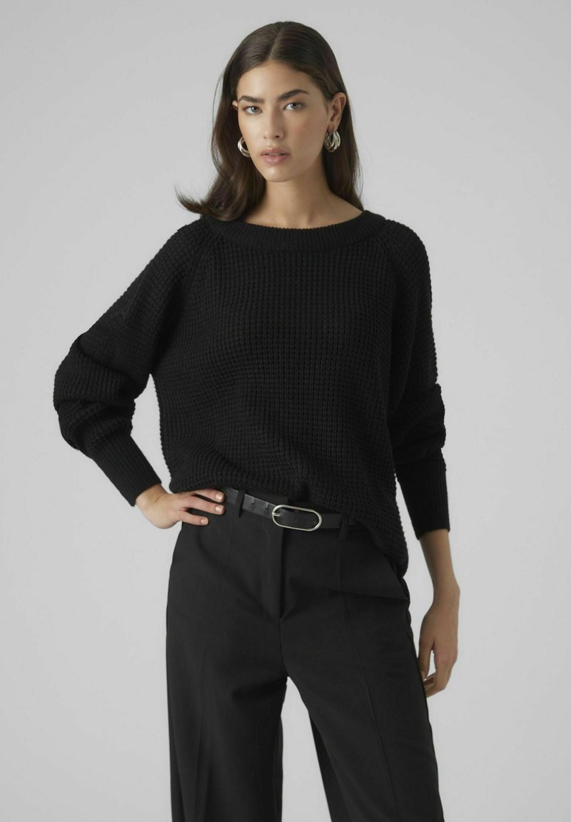 Vero Moda Džemper - black