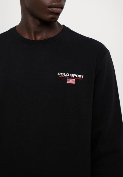 Polo Ralph Lauren POLO SPORT SWEATSHIRT UNISEX - Bluză de molton - black/white