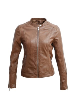 Lee Cooper Giacca di pelle - cognac