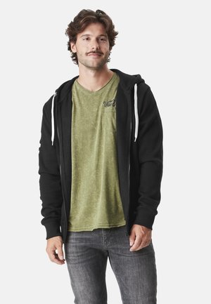 À CAPUCHE CALIFORNIA - Sweat zippé - noir