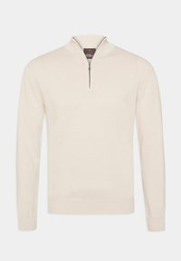 Oscar Jacobson HALF ZIP - Maglione - creme white
