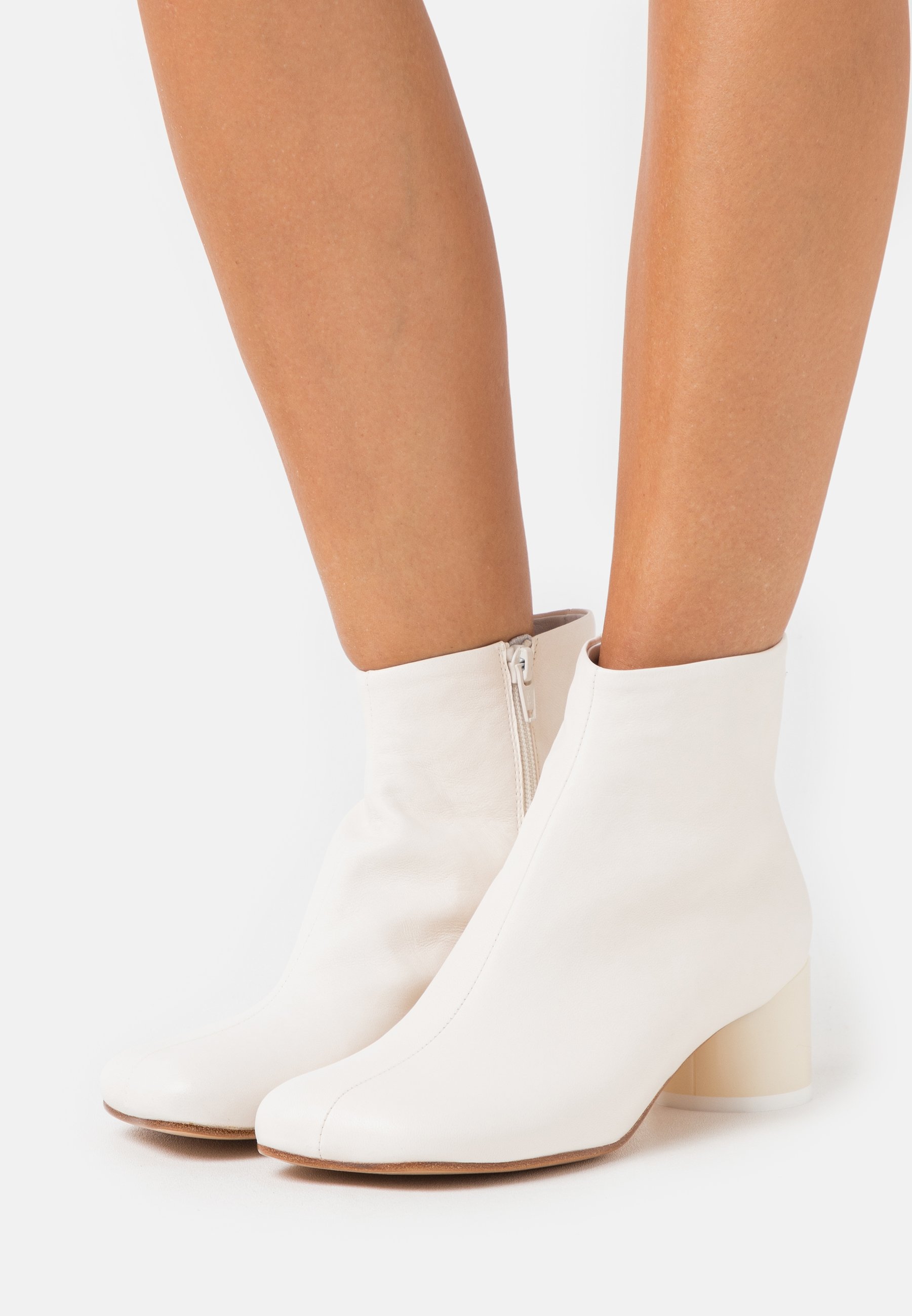 stivale bianco basso