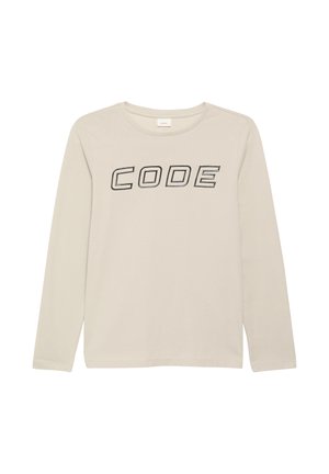 Langarmshirt - beige