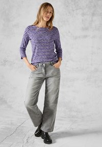 Cecil GESTREIFTES - Langarmshirt - lila
