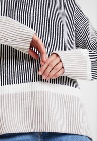 TOM TAILOR Stickad tröja - dark blue