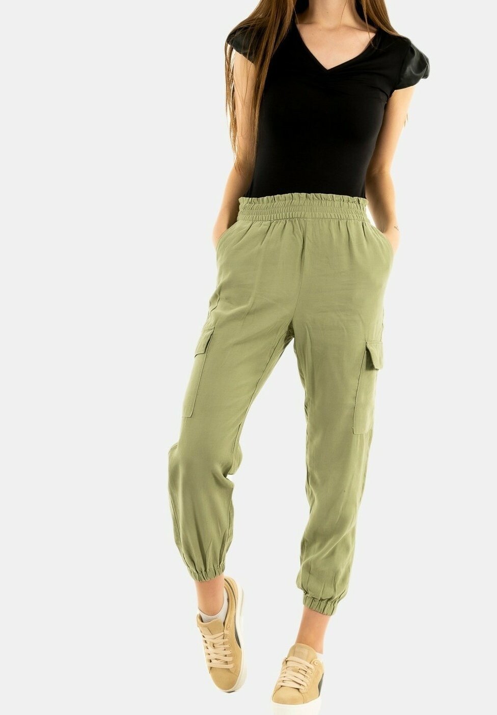 Pantalones cargo de mujer online | Zalando