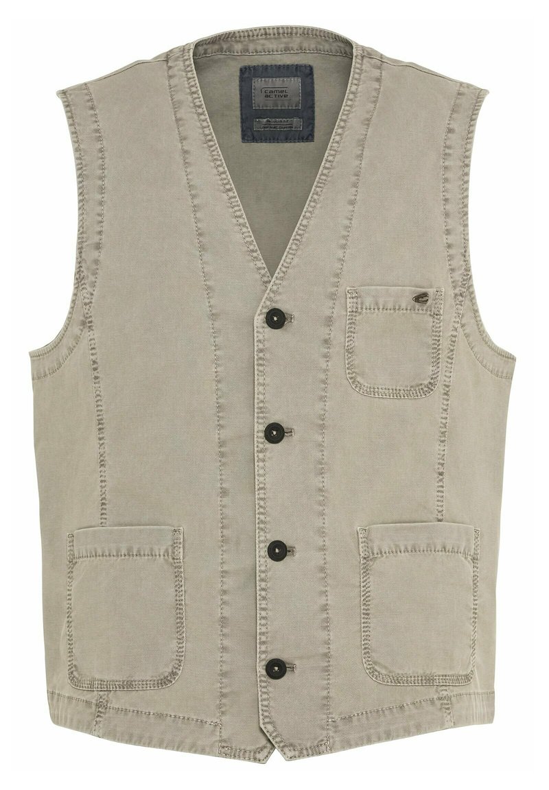 Herren Leichte Jacken | camel active Weste khaki - SC47905 Herren Leichte Jacken | camel active Weste khaki - SC47905