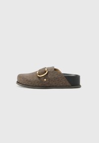 Unselected, black/brown