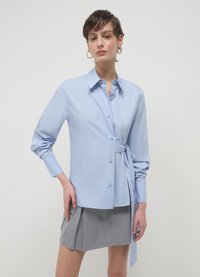 Calliope FIOCCO IN VITA - Camicia - celeste chiaro