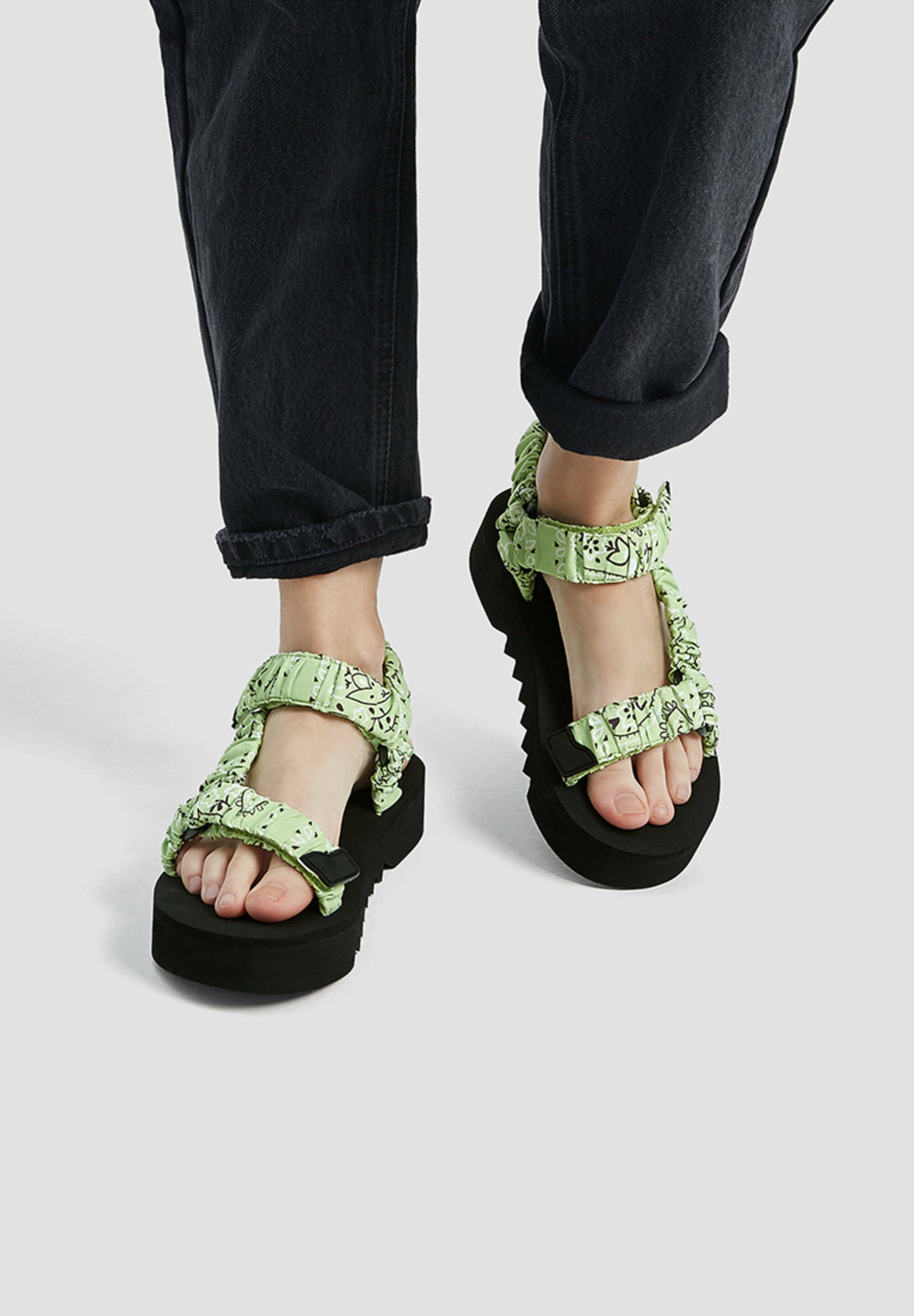 zalando sandali verdi