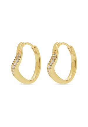 Earrings - gelbgold-coloured