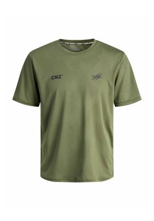 T-shirt print - grape leaf