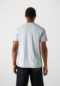 GAP LOGO 2 PACK - Marškinėliai su spaudiniu - grey/blue