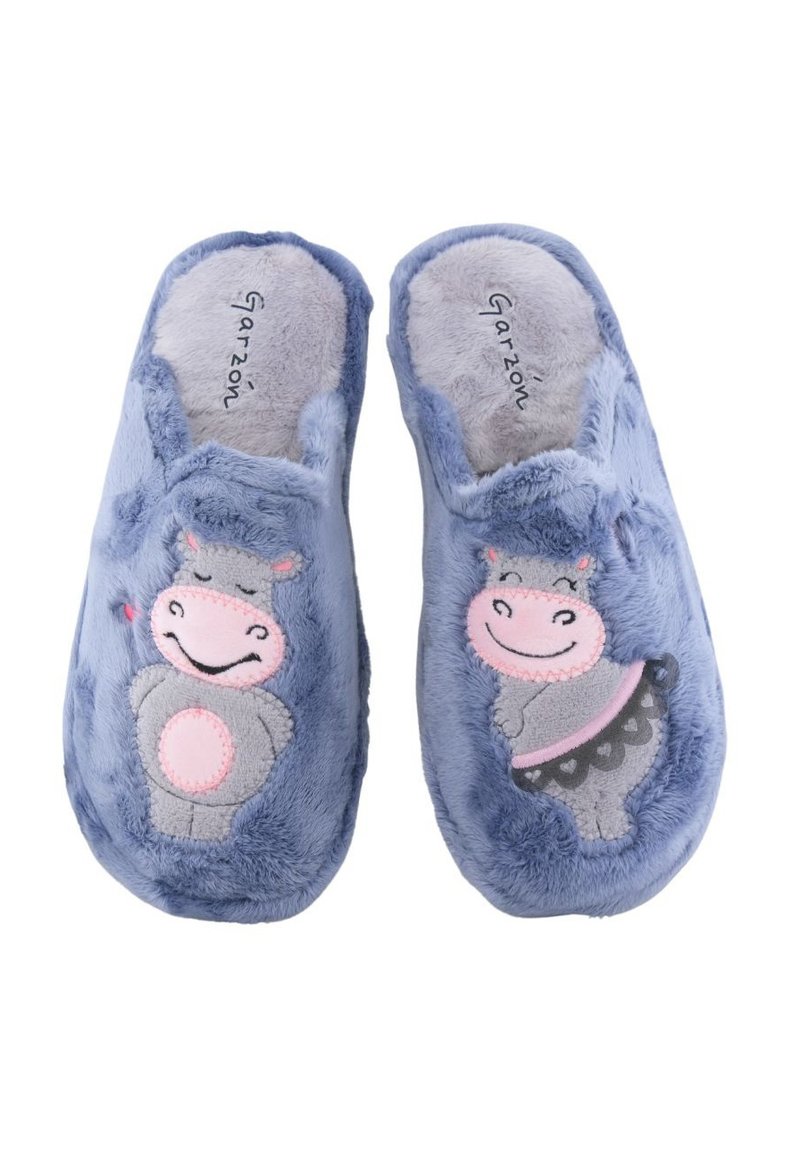 Garzón CASA HIPOPOTAMOS Pantuflas azul