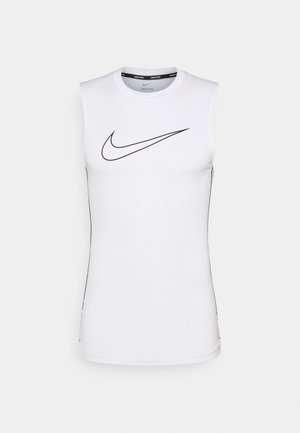 T-Shirt sport - white/black