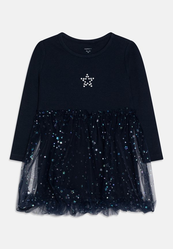 NMFRARANA DRESS - Jumper dress - dark sapphire