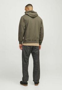 R.D.D. ROYAL DENIM DIVISION GEDRUCKT  - Felpa con cappuccio - dusky green