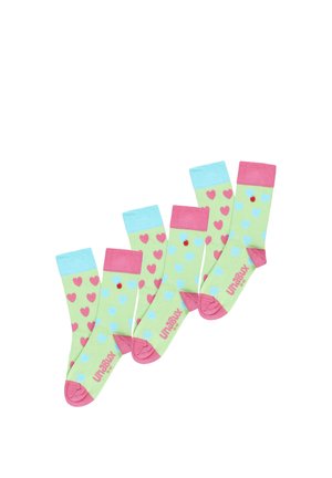 3-PACK GRUMBLE IN THE JUNGLE - Calcetines - hellgrün