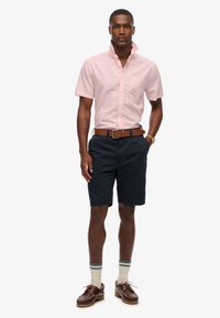 Superdry & Co SHORT SLEEVE - Camisa - city pink chambray