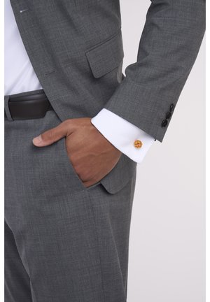 Cufflinks - orange gold
