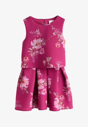 REGULAR FIT - SET - Trapecinis sijonas - red floral