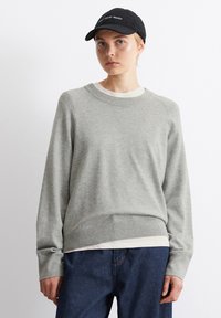 Marc O'Polo DENIM CREW  - Πουλόβερ - stone melange