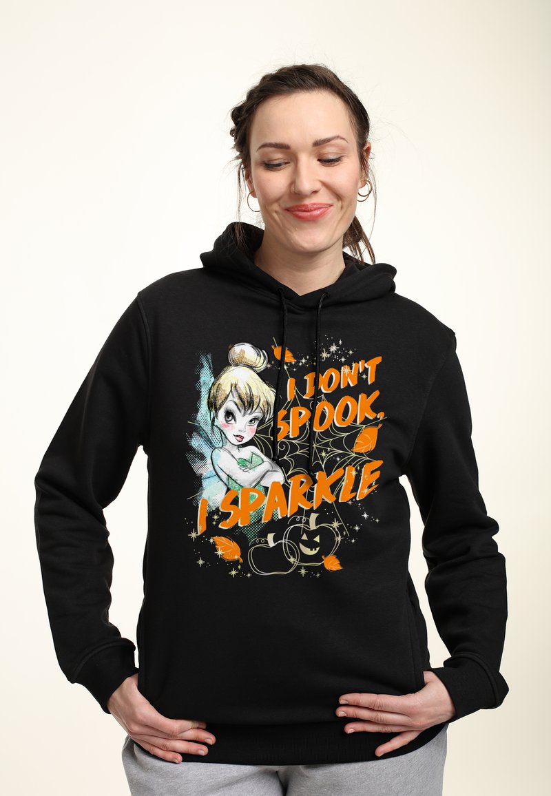 Disney PETER PAN SPARKLE NOT SPOOK - Felpa con cappuccio - black