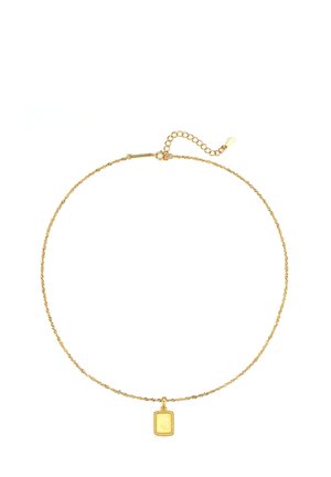 SQUARE ROPE - Collar - gold coloured