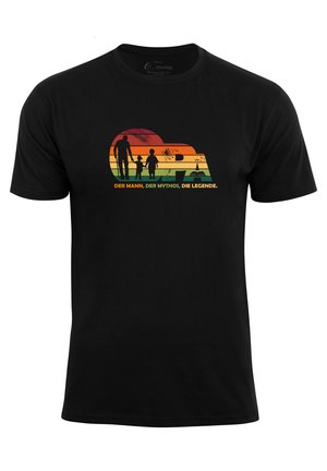 Cotton Prime OPA LEGENDE DER ENKEL - T-Shirt print - schwarz