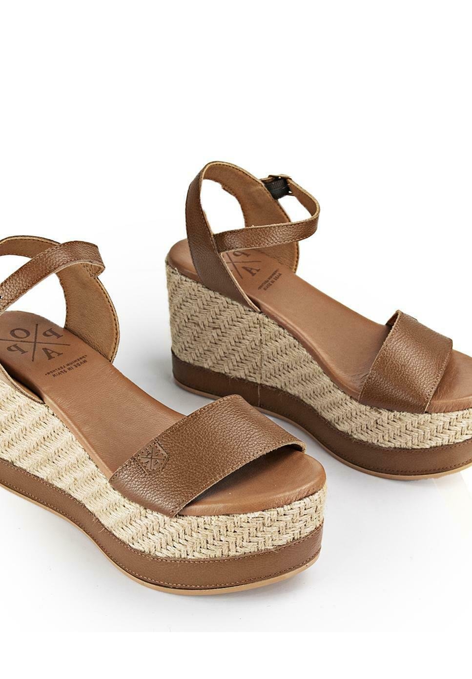 POPA Sandalias de tacón - marrón - Zalando.es