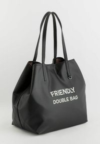 Carpisa FRIENDLY DOUBLE  - Velká kabelka - black brown