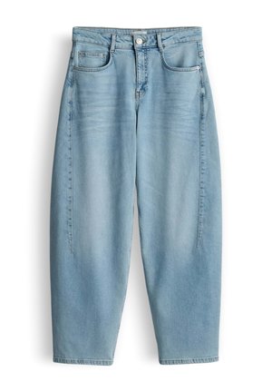 OPUS, MID RISE BARREL - Wide Leg - light lively blue