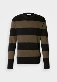 Lindbergh BLOCK - Pulover - olive