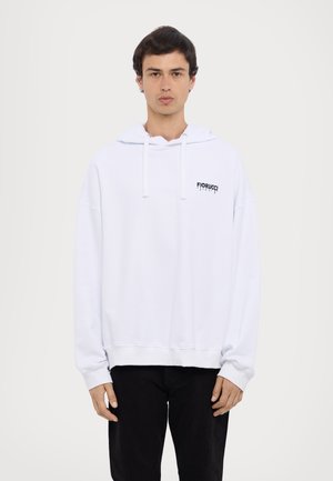 DRIP LOGO UNISEX - Hoodie - white