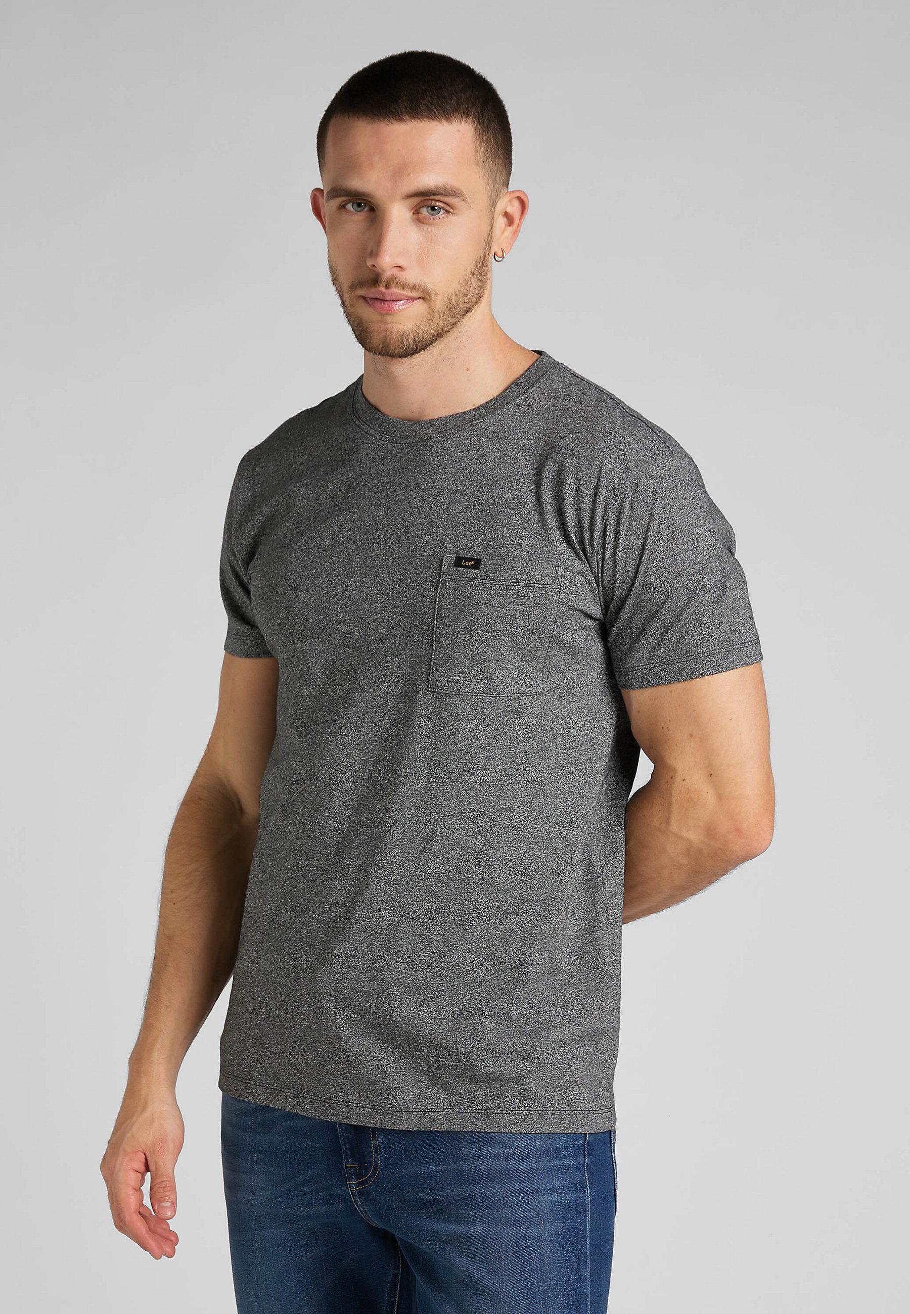 Lee ULTIMATE POCKET TEE T Shirt print black schwarz Zalando